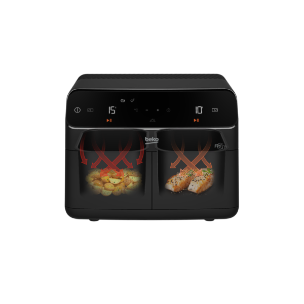 FR 8284 FitFry® Airfryer & Az Yağlı Fritöz